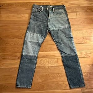 PacSun slim taper patched jeans 30x32 *NEVER WORN, NO TAGS*